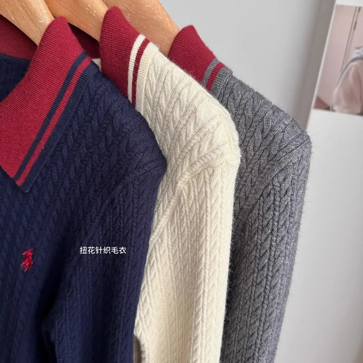 Autumn and Winter Korean Edition New Knitted Set Sweet College Style Knitted Sweater+pleated Skirt Fashion Two piece Set