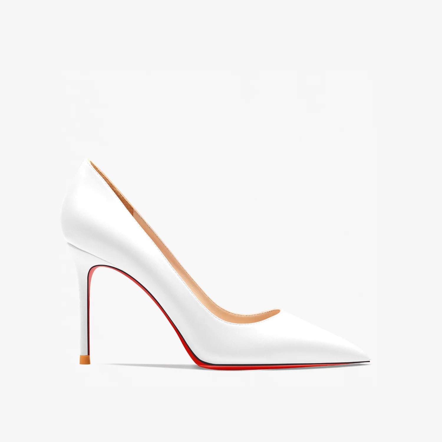 New Women's Red Shiny Bottom High Heels Luxury Pointed toe Pumps 12 cm Sexy Matte Party Wedding Shoes Elegant Woman Heeled Shoes