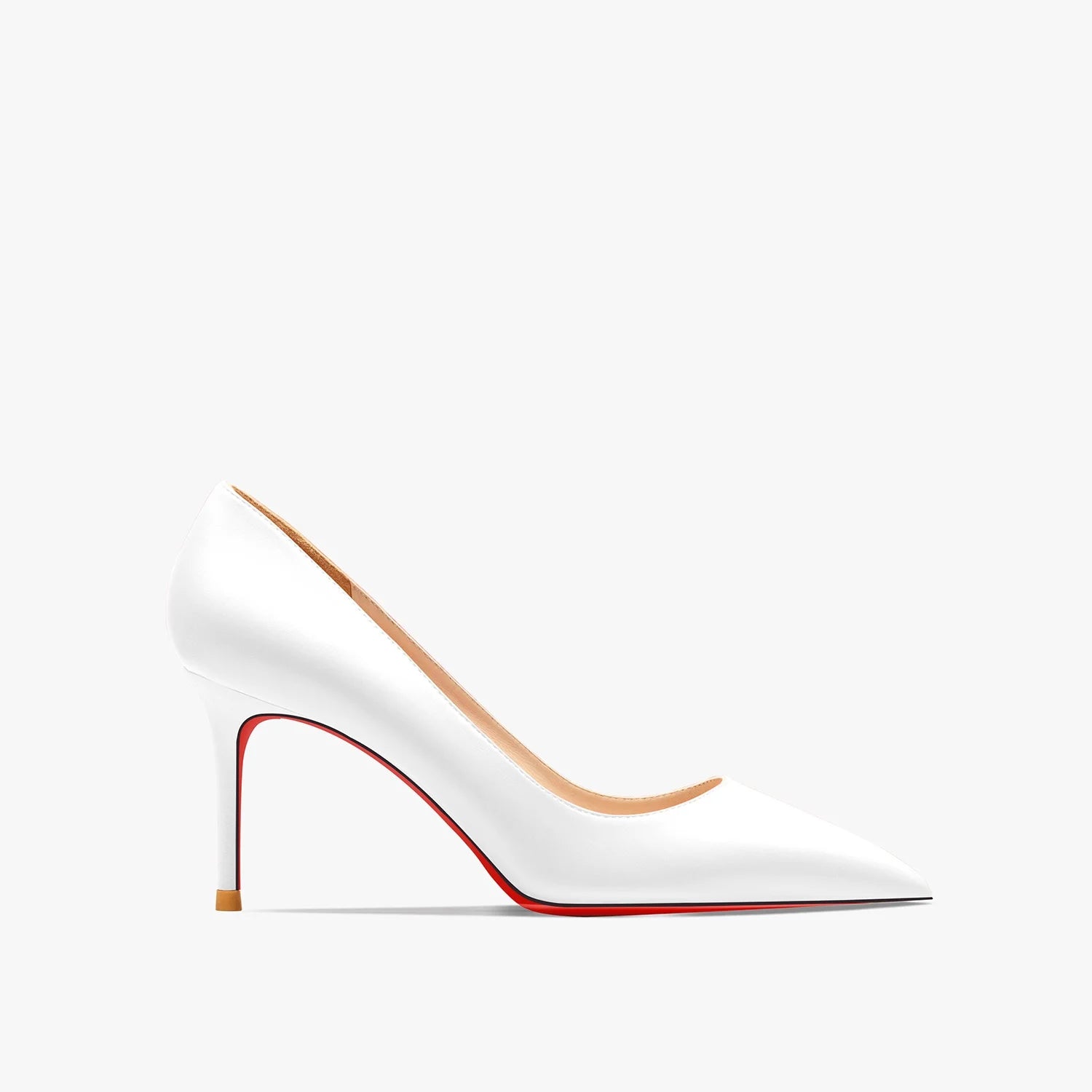 New Women's Red Shiny Bottom High Heels Luxury Pointed toe Pumps 12 cm Sexy Matte Party Wedding Shoes Elegant Woman Heeled Shoes